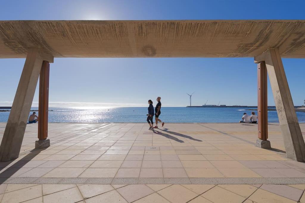 Las Afortunadas - Playa Arinaga 1ºc エクステリア 写真