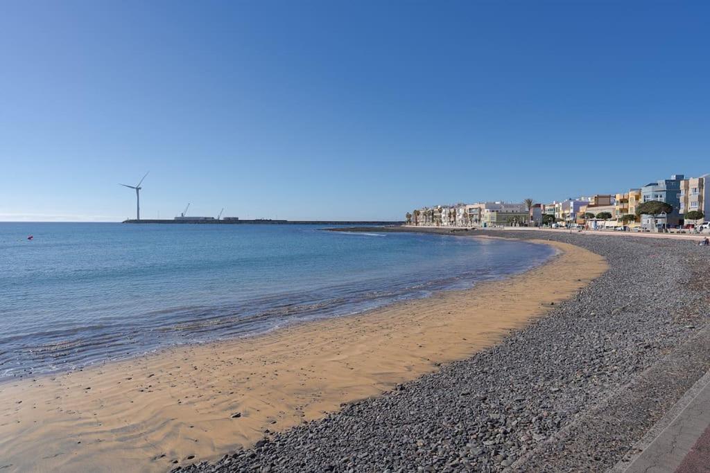 Las Afortunadas - Playa Arinaga 1ºc エクステリア 写真